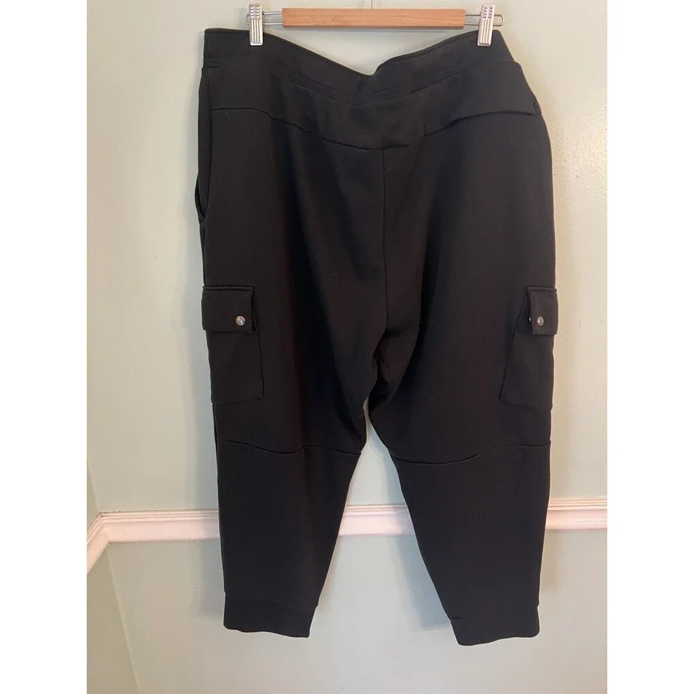 Polo Ralph Lauren DoubleKnit Big & Tall Jogger‎ Pants Black Cargo 1XB